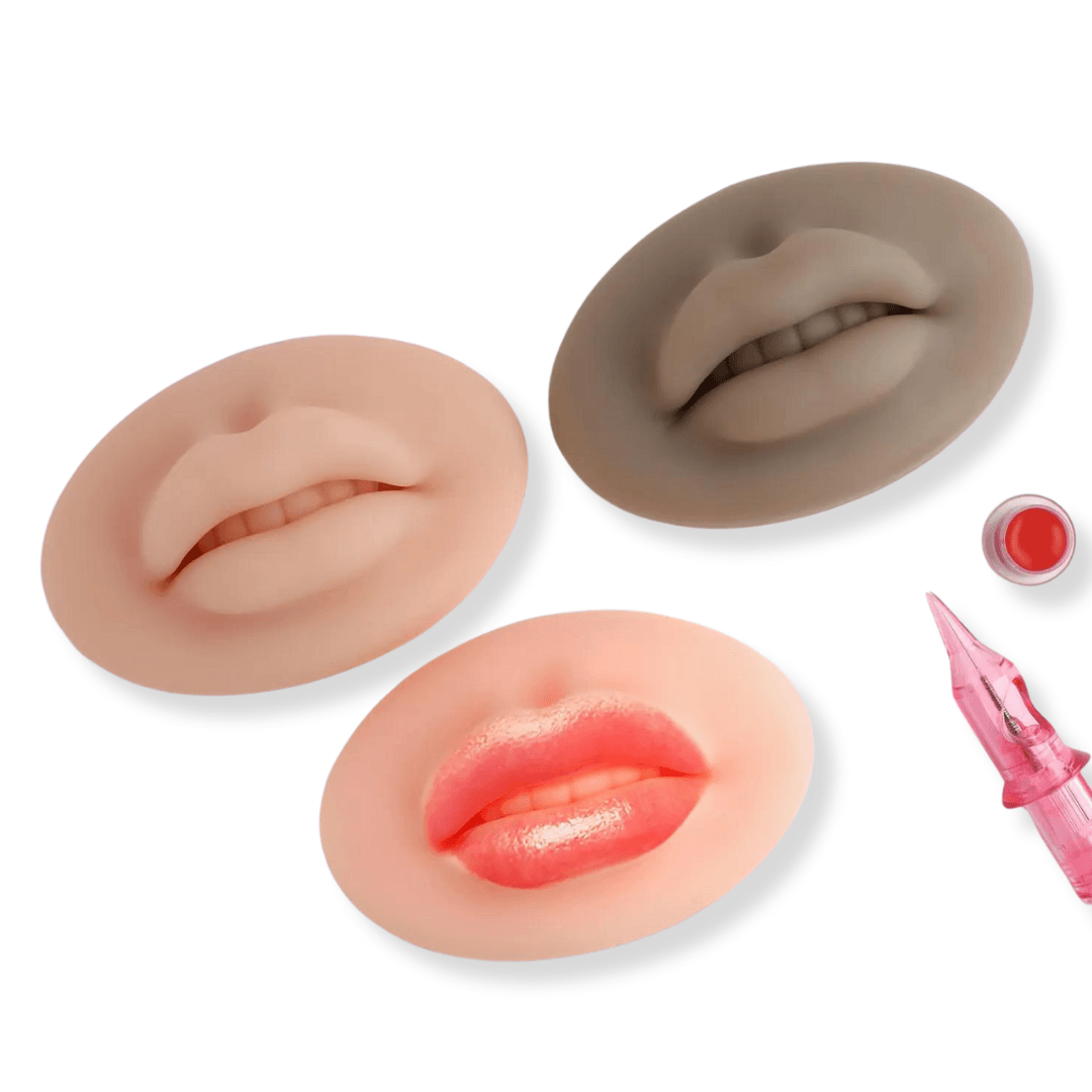 EZ LABIOS 3D - PIEL SINTÉTICA DE PRÁCTICA – | Reyes Tattoo Supply