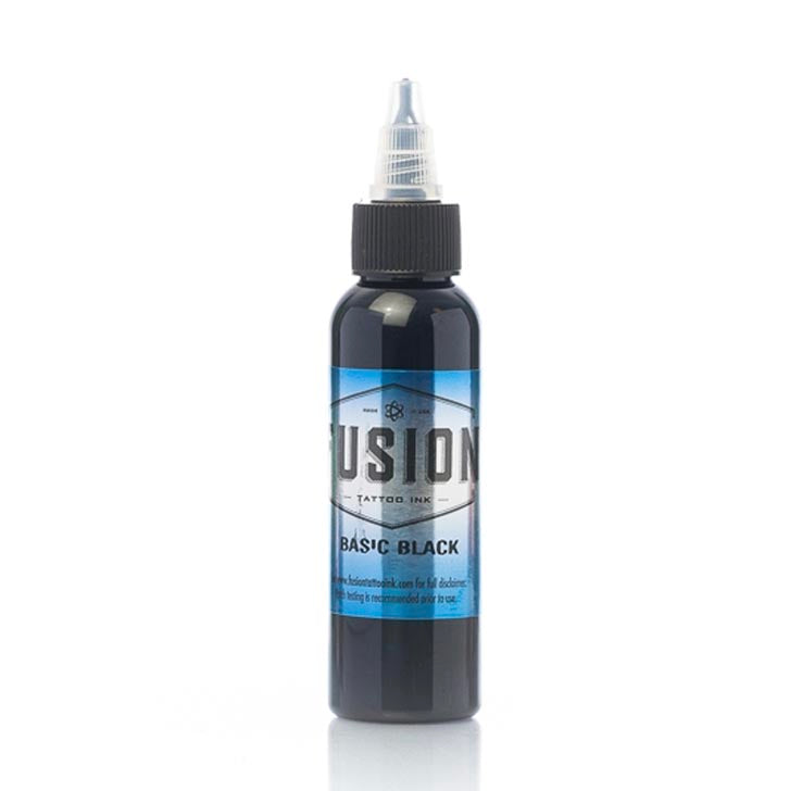 FUSION BASIC BLACK – TINTAS | Reyes Tattoo Supply