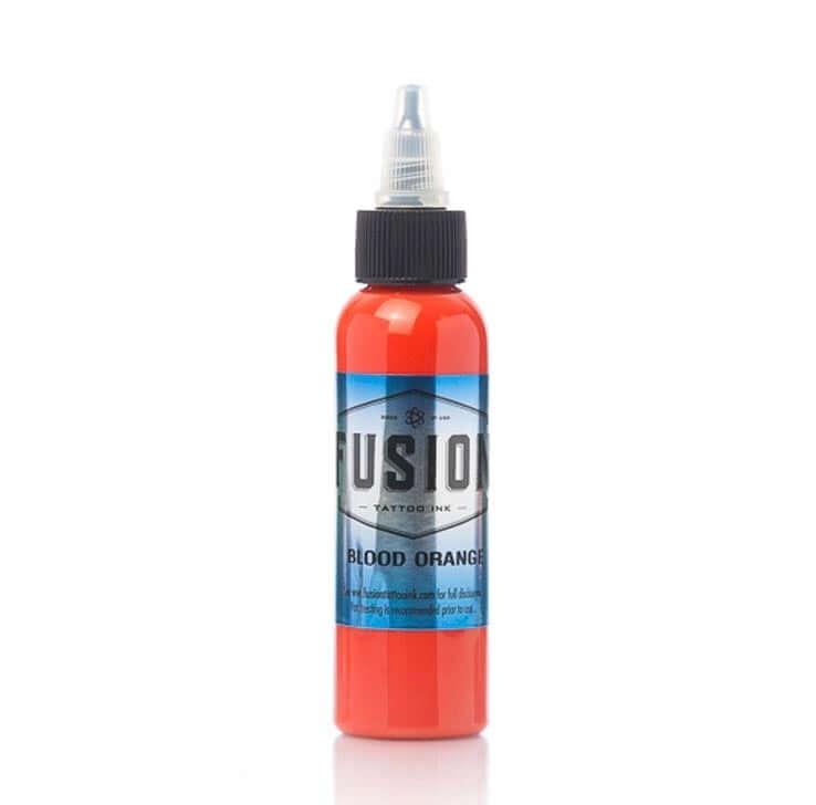 FUSION BLOOD ORANGE – TINTAS | Reyes Tattoo Supply