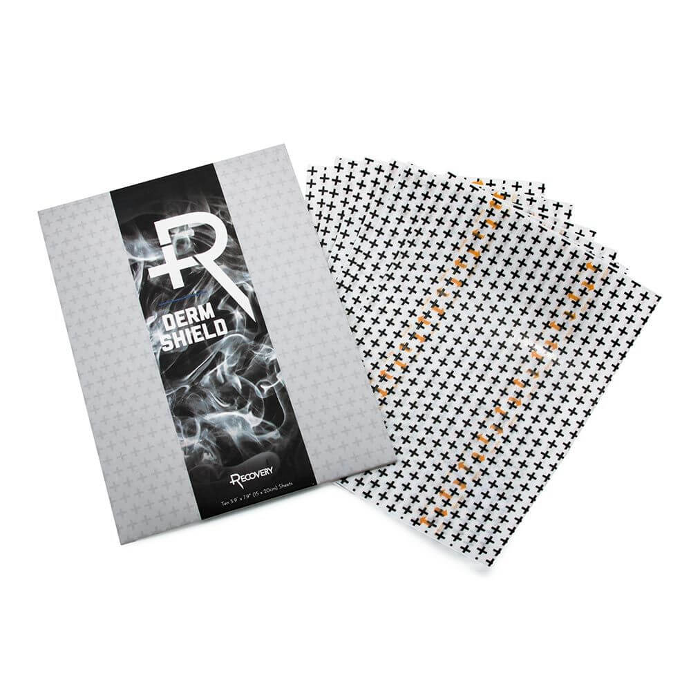 RECOVERY RECOVERY DERM SHIELD PARCHES 15cm x 20cm INDIVIDUAL " 1 " PIEZA – Skin Care | Reyes Tattoo Supply
