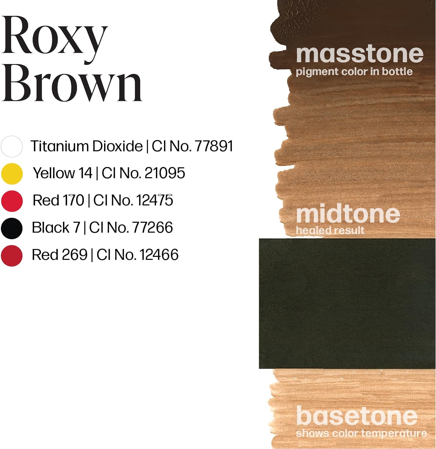 PERMABLEND ROXY BROWN – TINTAS | Reyes Tattoo Supply