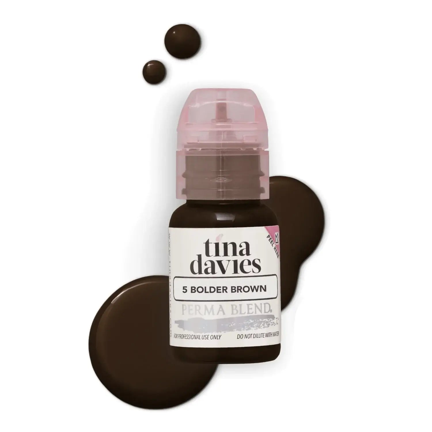PERMABLEND BOLDER BROWN - TINA DAVIES – TINTAS | Reyes Tattoo Supply