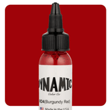 DYNAMIC INK | Labios y Rosas Tinta para Tatuar5 tintas para tatuar vibrantes rojo, perfectos para diseños de labios, rosas y más. Contiene 1 oz de rojo fuego, rojo chino, rojo burdeos, rojo vino y magenta.