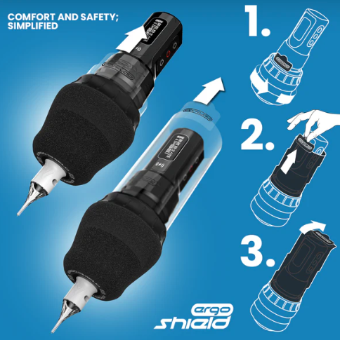 FKIRONS ERGO SHIELD DISPOSABLE GRIP – GRIP | Reyes Tattoo Supply