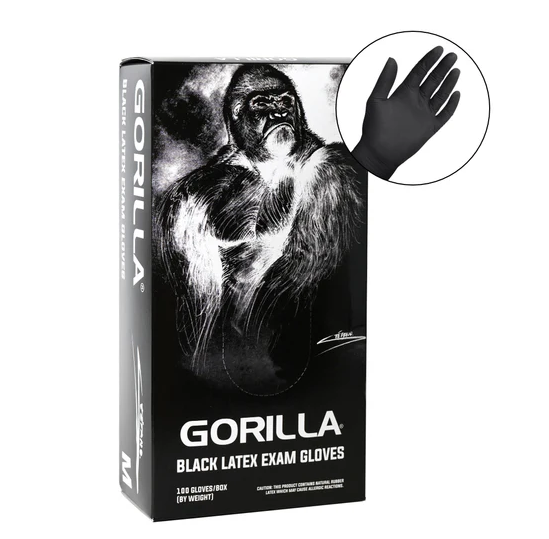 CAM SUPPLY GUANTES DE LATEX GORILLA – EQUIPO MÉDICO | Reyes Tattoo Supply