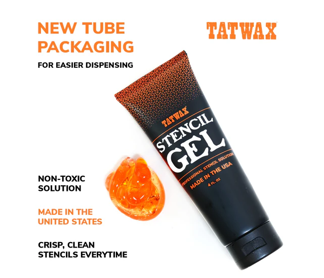 CAM SUPPLY TATWAX STENCIL GEL (4oz) – AFTERCARE | Reyes Tattoo Supply
