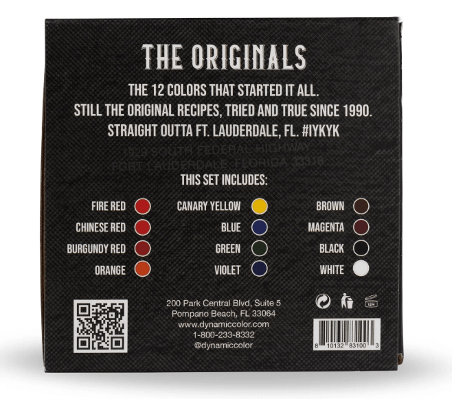 DYNAMIC JUEGO DE TINTAS OG – TINTAS | Reyes Tattoo Supply