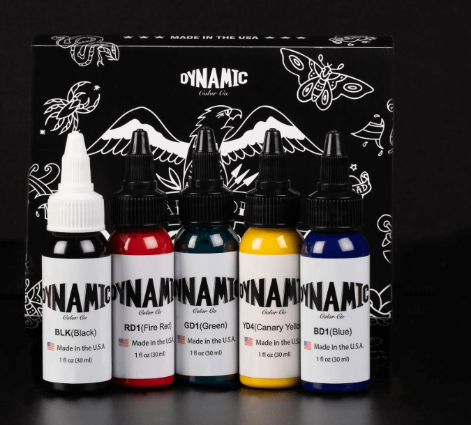 DYNAMIC DYNAMIC TATTOO INK TRADICIONAL SET – TINTAS | Reyes Tattoo Supply