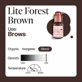 LITE FOREST BROWN PIGMENTO PMU— PERMA BLEND LUXE LITE