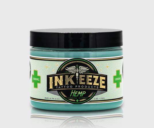 INKEEZE HEMP TATTOO OINTMENT- 6 oz – AFTERCARE | Reyes Tattoo Supply