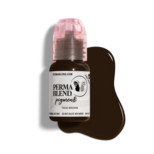 PERMABLEND TRUE BROWN – TINTAS | Reyes Tattoo Supply