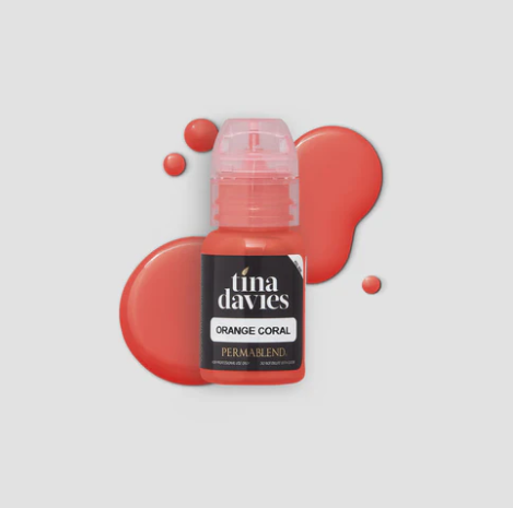 PERMABLEND ORANGE CORAL- LUST *DESCUENTO POR FECHA* – TINTAS | Reyes Tattoo Supply
