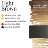 LIGHT BROWN PIGMENTO PMU — PERMA BLEND