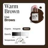 WARM BROWN PIGMENTO PMU— PERMA BLEND