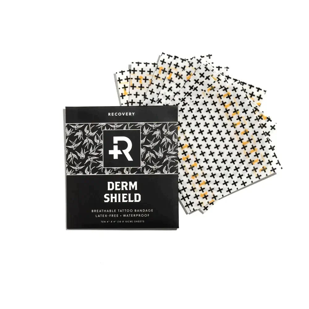 RECOVERY RECOVERY DERM SHIELD PARCHES 15cm x 20cm INDIVIDUAL " 1 " PIEZA – Skin Care | Reyes Tattoo Supply