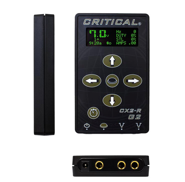 CRITICAL CRITICAL CX-2R-G2 - FUENTE DE PODER – FUENTES DE PODER | Reyes Tattoo Supply