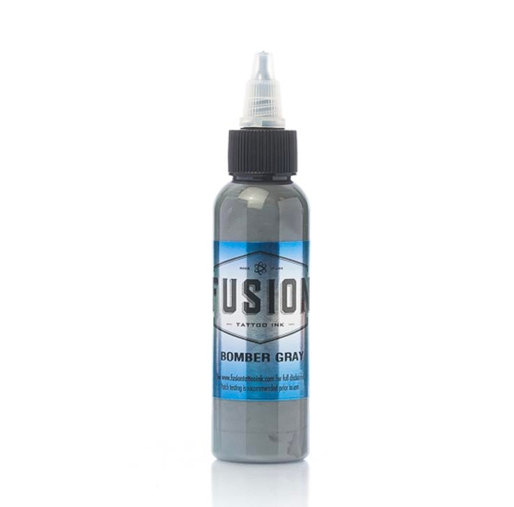 FUSION BOMBER GRAY – TINTAS | Reyes Tattoo Supply