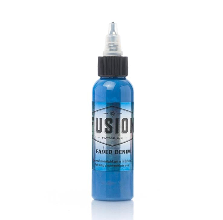 FUSION FADED DENIM – TINTAS | Reyes Tattoo Supply