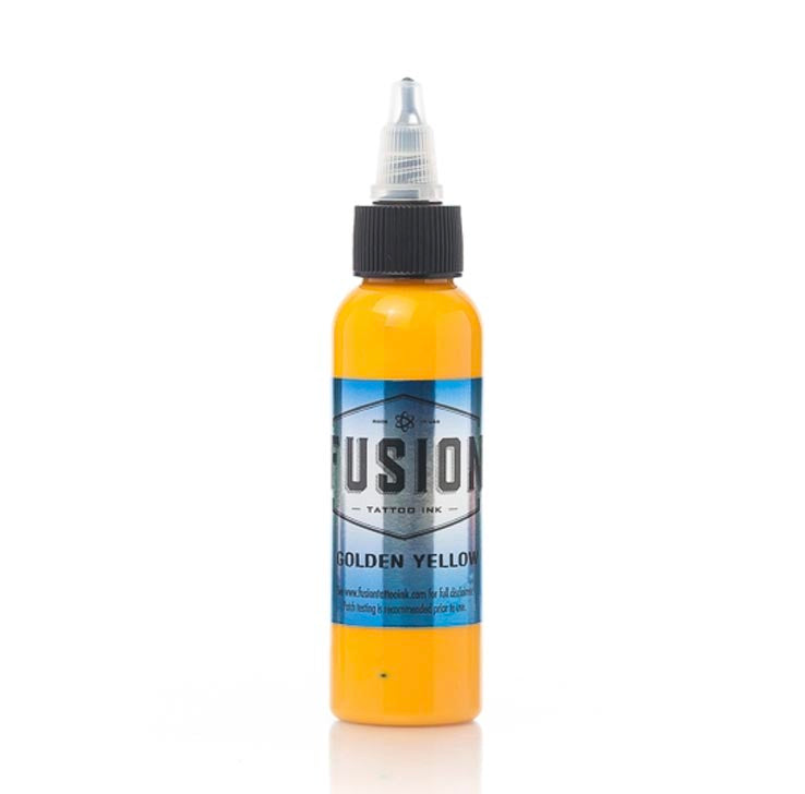FUSION GOLDEN YELLOW – TINTAS | Reyes Tattoo Supply