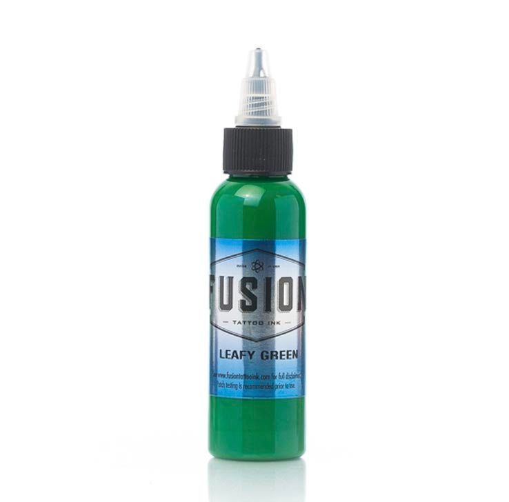 FUSION LEAFY GREEN – TINTAS | Reyes Tattoo Supply