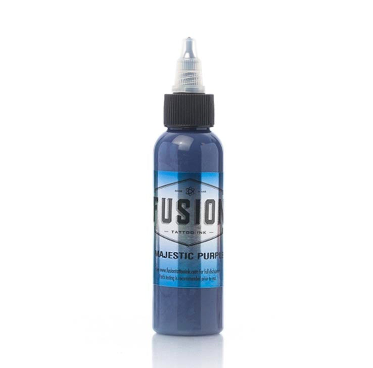 FUSION MAJESTIC PURPLE – TINTAS | Reyes Tattoo Supply