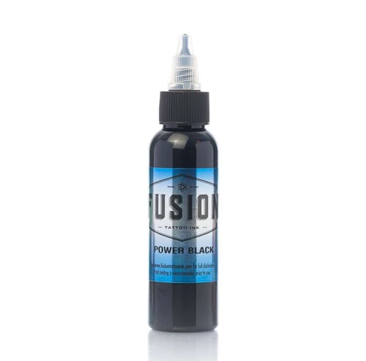 FUSION POWER BLACK – TINTAS | Reyes Tattoo Supply