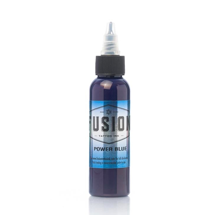 FUSION POWER BLUE – TINTAS | Reyes Tattoo Supply
