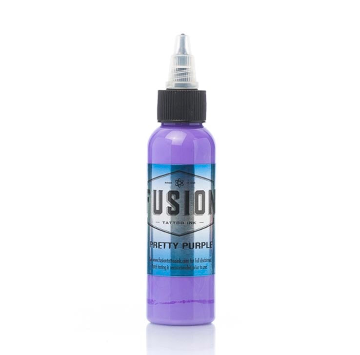 FUSION PRETTY PURPLE – TINTAS | Reyes Tattoo Supply