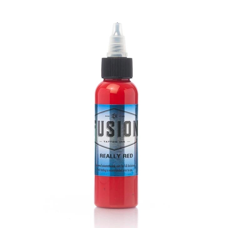 FUSION REALLY RED – TINTAS | Reyes Tattoo Supply