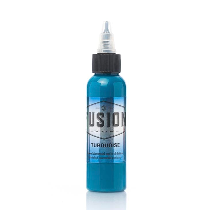 FUSION TURQUOISE – TINTAS | Reyes Tattoo Supply