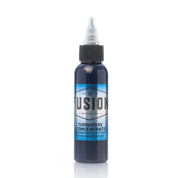 FUSION TURQUOISE CONCENTRATE – TINTAS | Reyes Tattoo Supply
