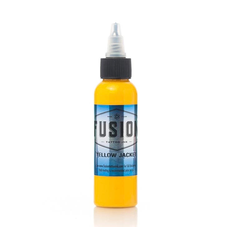 FUSION YELLOW JACKET – TINTAS | Reyes Tattoo Supply