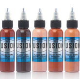FUSION FLESH TONE SET – TINTAS | Reyes Tattoo Supply