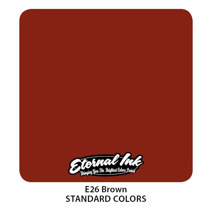 ETERNAL Eternal - BROWN – TINTAS | Reyes Tattoo Supply