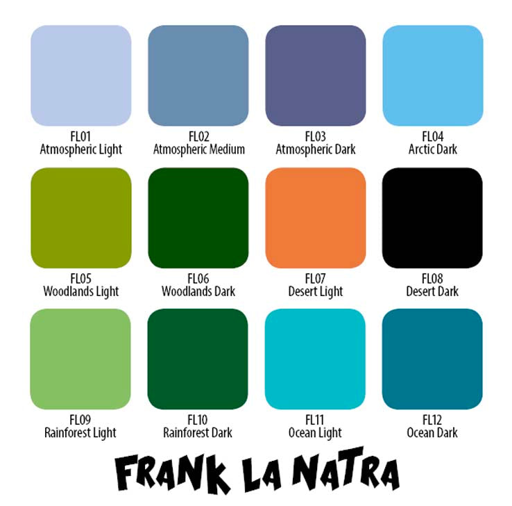 ETERNAL FRANK LA NATRA SERIES SET – TINTAS | Reyes Tattoo Supply