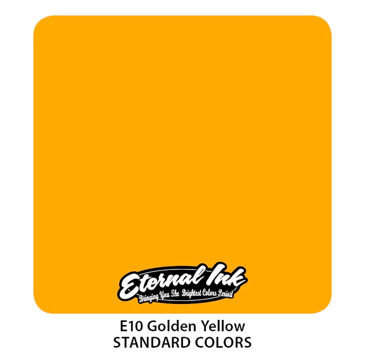 ETERNAL Eternal - GOLDEN YELLOW – TINTAS | Reyes Tattoo Supply
