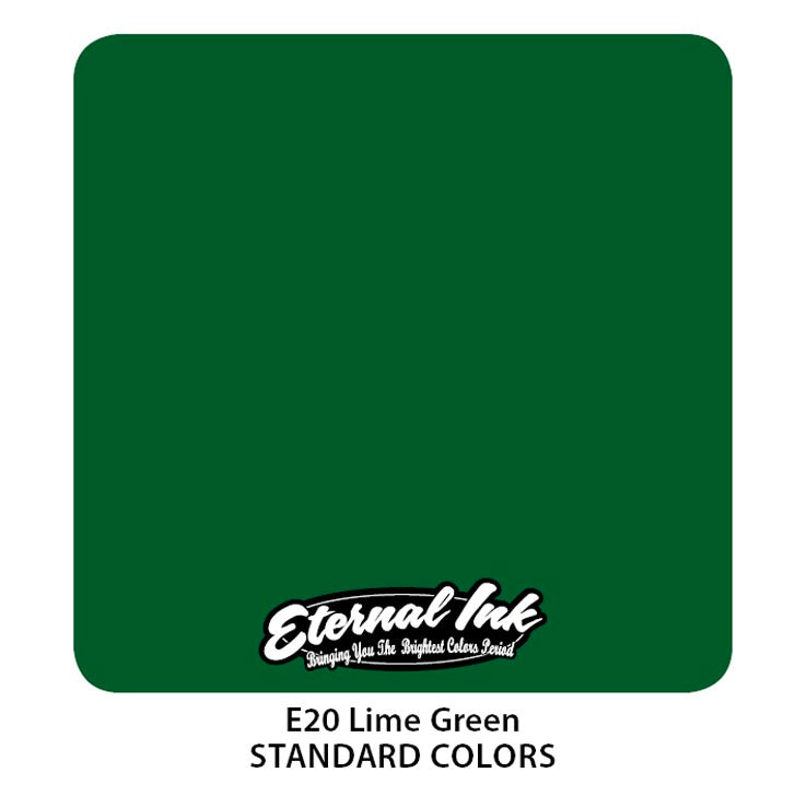 ETERNAL Eternal - LIME GREEN – TINTAS | Reyes Tattoo Supply