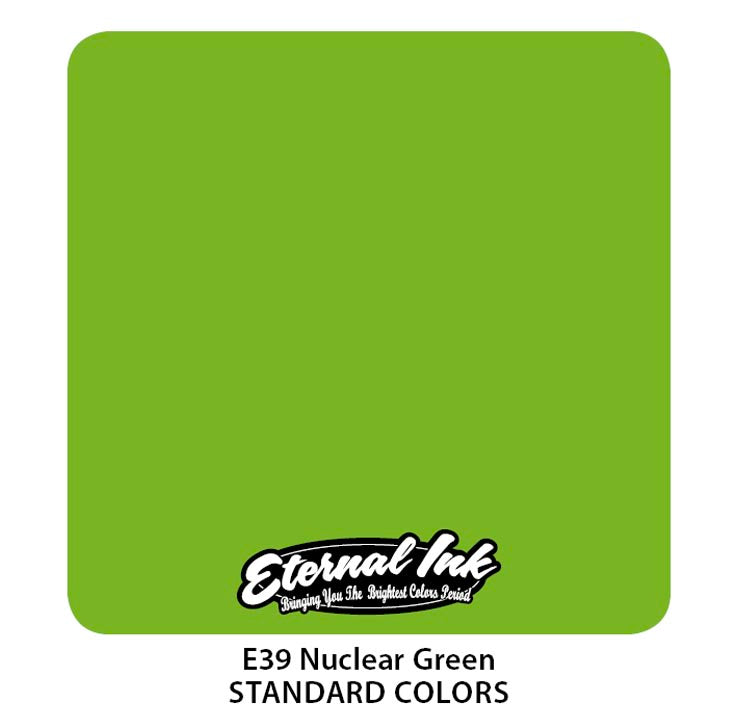 ETERNAL Eternal - NUCLEAR GREEN – TINTAS | Reyes Tattoo Supply
