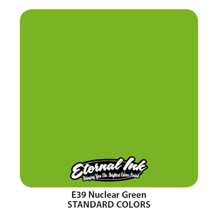 ETERNAL Eternal - NUCLEAR GREEN – TINTAS | Reyes Tattoo Supply