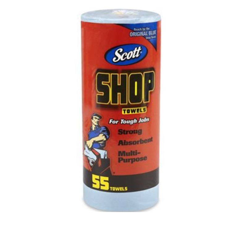 SCOTT SHOP TOWELS - TOALLAS AZULES – EQUIPO MÉDICO | Reyes Tattoo Supply