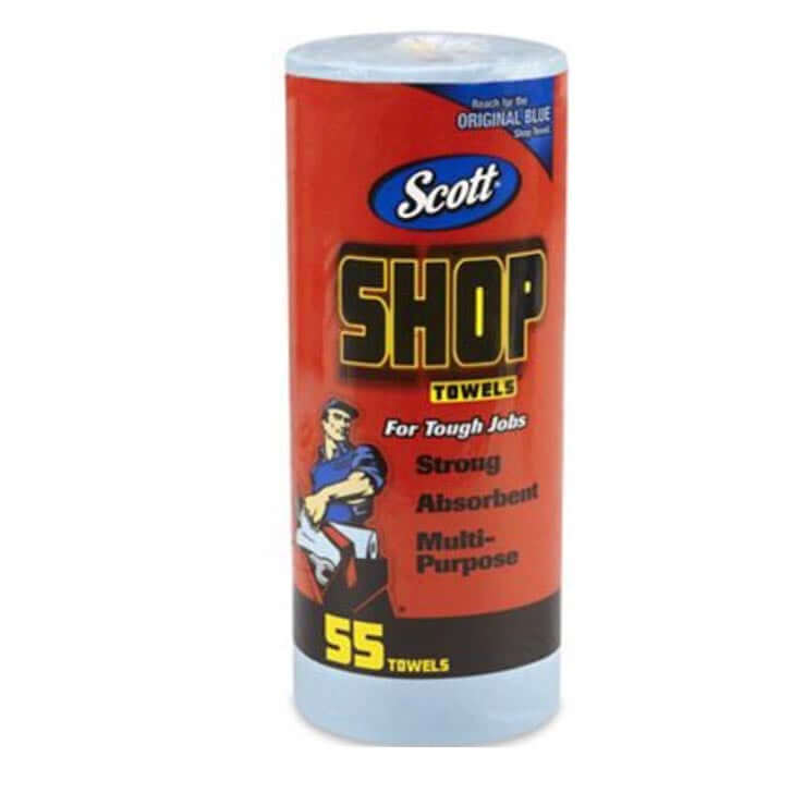 SCOTT SHOP TOWELS - TOALLAS AZULES – EQUIPO MÉDICO | Reyes Tattoo Supply