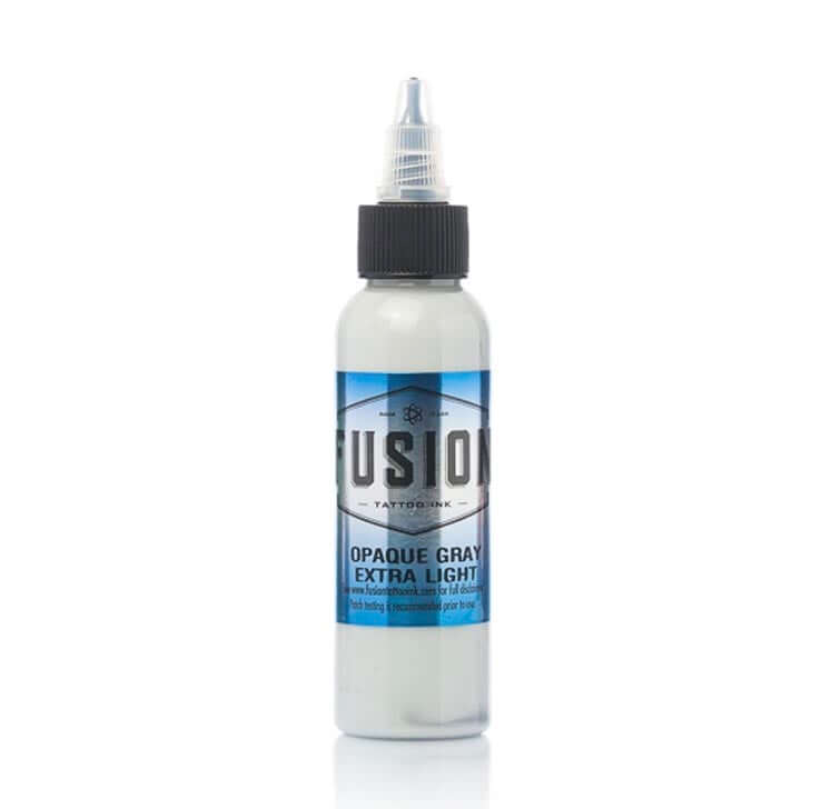 FUSION EXTRA LIGHT - OPAQUE GRAY – TINTAS | Reyes Tattoo Supply