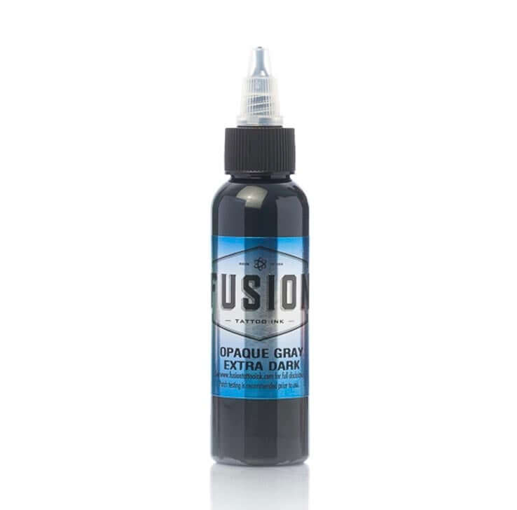 FUSION EXTRA DARK - OPAQUE GRAY – TINTAS | Reyes Tattoo Supply