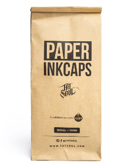 TATSOUL INK CAPS BIODEGRADABLES SMALL – ACCESORIOS | Reyes Tattoo Supply