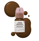 PERMABLEND MEDIUM BROWN - TINA DAVIES – TINTAS | Reyes Tattoo Supply