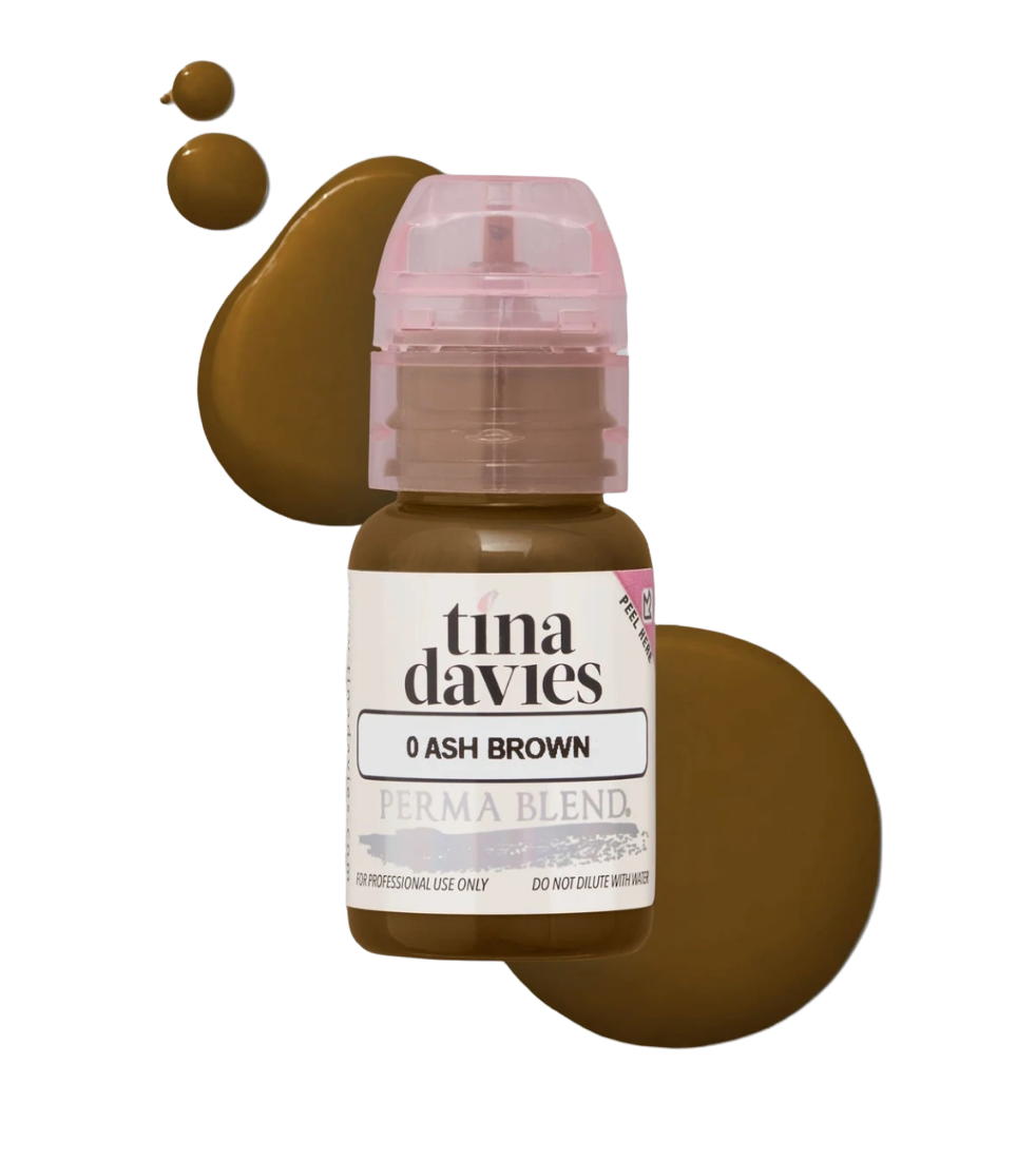 PERMABLEND ASH BROWN -TINA DAVIES – TINTAS | Reyes Tattoo Supply