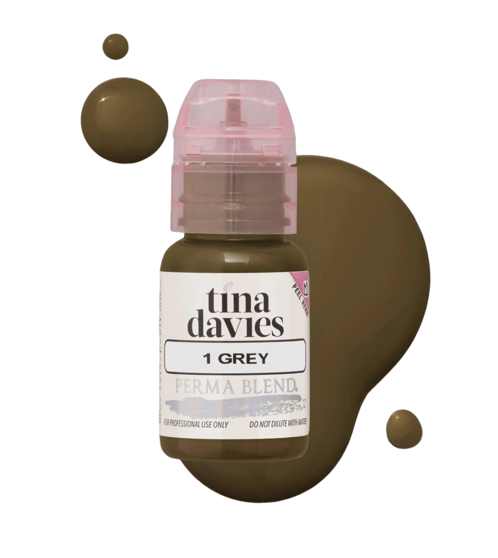 PERMABLEND GREY - TINA DAVIES – TINTAS | Reyes Tattoo Supply