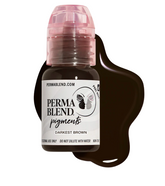 PERMABLEND DARKEST BROWN – TINTAS | Reyes Tattoo Supply
