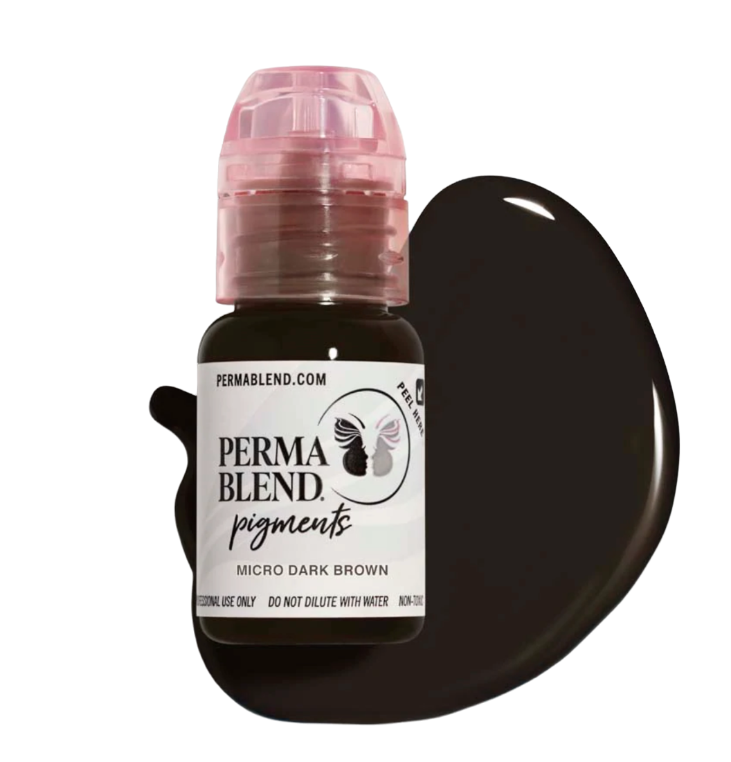 PERMABLEND MICRO DARK BROWN – TINTAS | Reyes Tattoo Supply