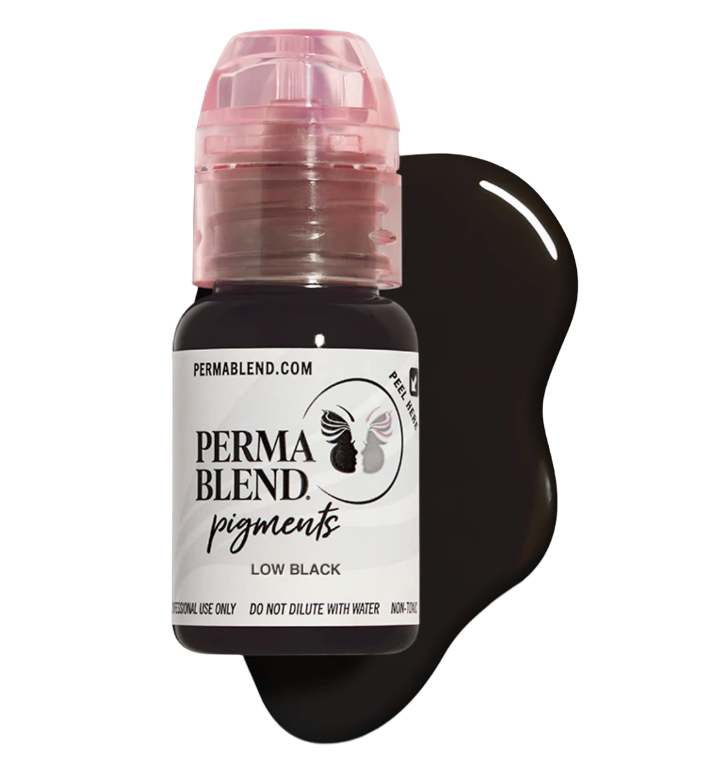 PERMABLEND LOW BLACK – TINTAS | Reyes Tattoo Supply